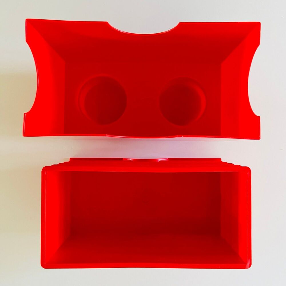 LEGO Red Stackable Storage Brick With 2 Knobs - Picture 5 of 5